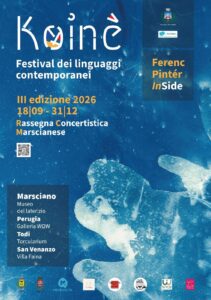 FERENC PINTER in mostra a Marsciano! Con molto altro da vedere! Felici di aver collaborato ancora con KOINE’!