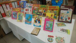 Bell’incontro ieri in biblioteca, con Edgardo Colabelli, per parlare di Jacovitti! Grazie a Campi Film festival!