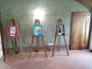 Inaugurata stamattina a San Venanzo (TR) nel palazzo comunale la mostra “Pensieri in linea”