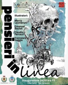Mettiamo i nostri pensieri IN LINEA , sabato 24 a San Venanzo!